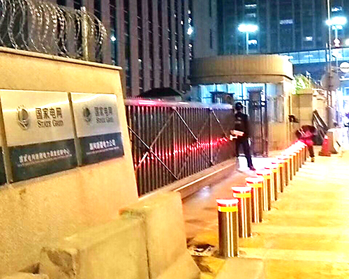全自動升降柱